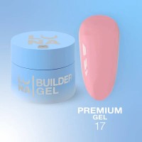 Гель для нарощування Premium Gel №17, 15 мл